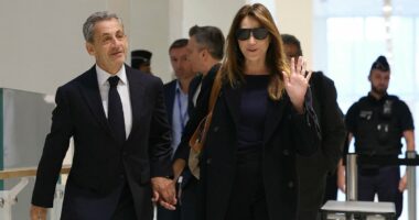 Nicolas Sarkozy given five-year jail sentence for criminal conspiracy