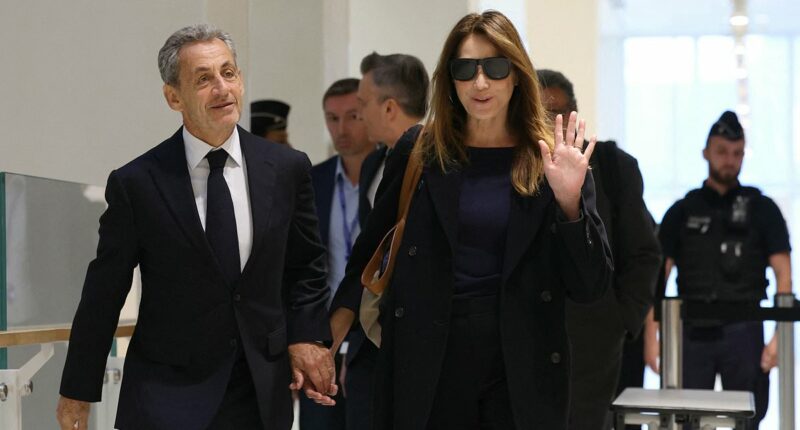 Nicolas Sarkozy given five-year jail sentence for criminal conspiracy