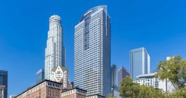 One of LA's tallest buildings feared to COLLAPSE when Big One strikes