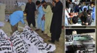 Pakistan suicide bombing near a political rally kills 13 and wounds 30
