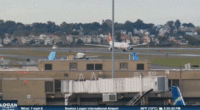 Passenger jet aborts Boston takeoff after flame and smoke spew from engine