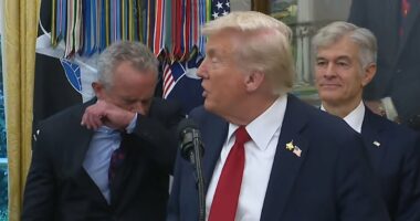 RFK Jr caught secretly popping 'Gen Z's favorite weight-loss drug'