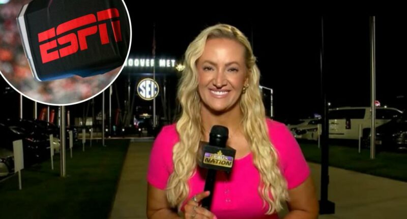 Reporter slams ESPN cameraman for shoving her in LSU postgame chaos