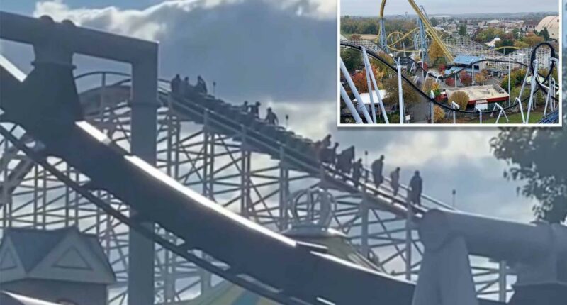 Riders forced to evacuate Hersheypark's oldest rollercoaster due to 'off-ride guest issue'
