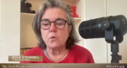 Rosie O'Donnell reveals her therapist is sick of hearing about Trump