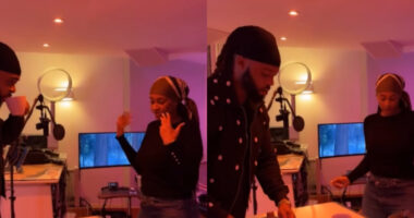 Sandra Okagbue Shares Sweet Video With Partner, Flavour, Fans React