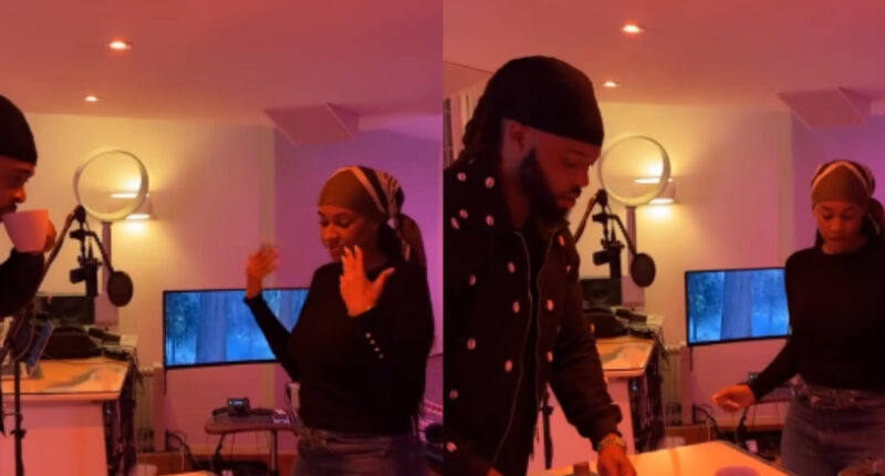 Sandra Okagbue Shares Sweet Video With Partner, Flavour, Fans React