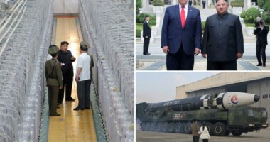 South Korea says the North has 4 uranium enrichment facilities to build nuclear weapons
