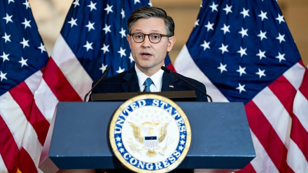 Speaker Mike Johnson claims Trump was an 'FBI informant' on Epstein