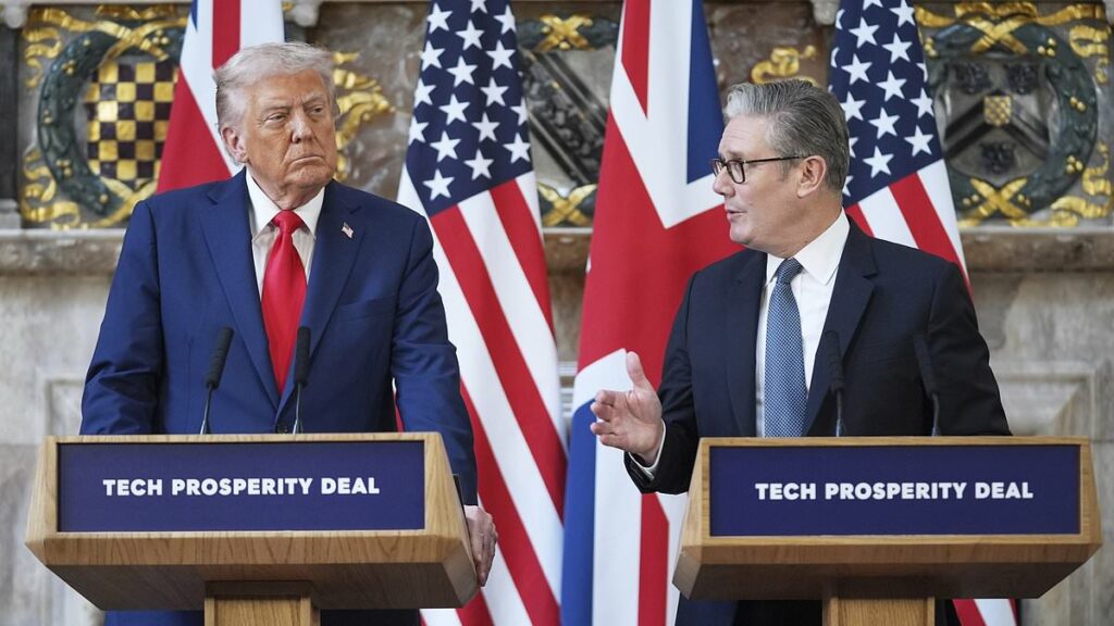 Starmer and Trump hail 'genuine friendship' as they finish State Visit