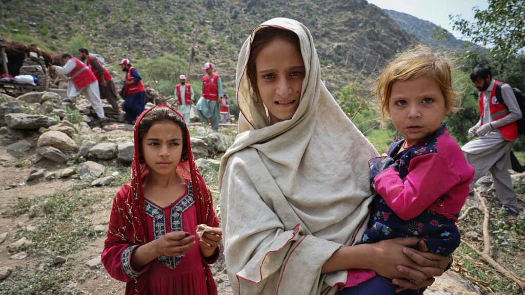 Taliban left Afghan women 'to die under rubble', reports claim