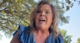 Texas 'Karen' shrieks vile racist abuse at Hispanic DoorDash driver