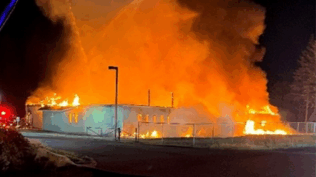 Texas woman sentenced to 6 years in prison for setting Washington state church on fire