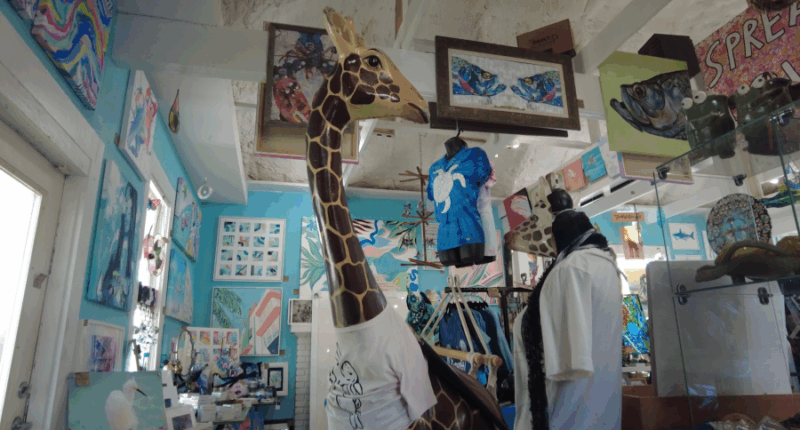 The Artful Giraffe: A Creative Oasis in the Heart of Downtown Sarasota