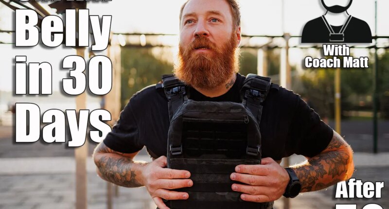 This Weight Vest Walking Plan Shrinks Belly Overhang in 30 Days After 50