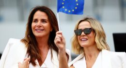 Tommy Fleetwood's wife Clare, 57, makes rare appearance at Ryder Cup