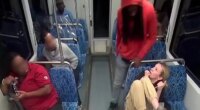 Train stabbing suspect makes claims about deadly attack in jailhouse call