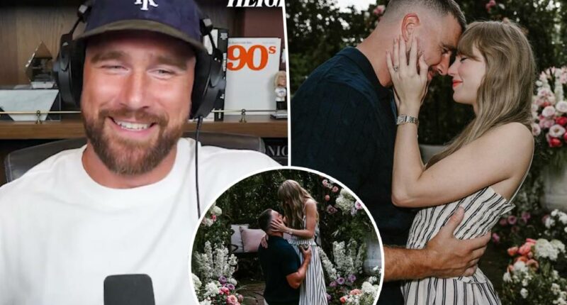 Travis Kelce breaks silence on engagement to Taylor Swift