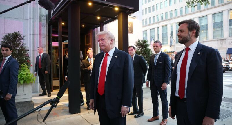 Trump FINALLY eats at a D.C. restaurant he doesn't own