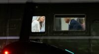 Trump and Melania caught in awkward conversation on Marine One