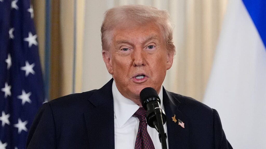 Trump announces peace plan: President hails 'one of the greatest days'