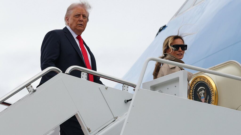 Trump calls King Charles an 'elegant gentleman' as he jets to the UK