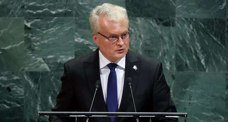 Trump gets praise at UN as Lithuania’s president warns Putin respects only strength