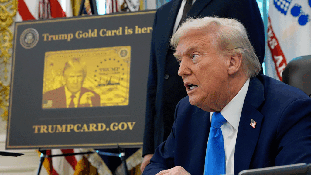 Trump launches $1M Gold Card for US residency status through government website