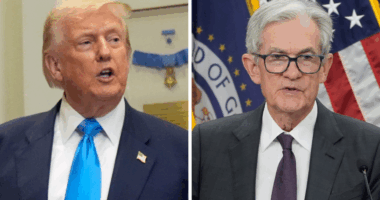Trump posts meme poking fun at firing Powell
