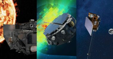 WATCH: Trio of space weather satellites blast off together to study sun's violent side