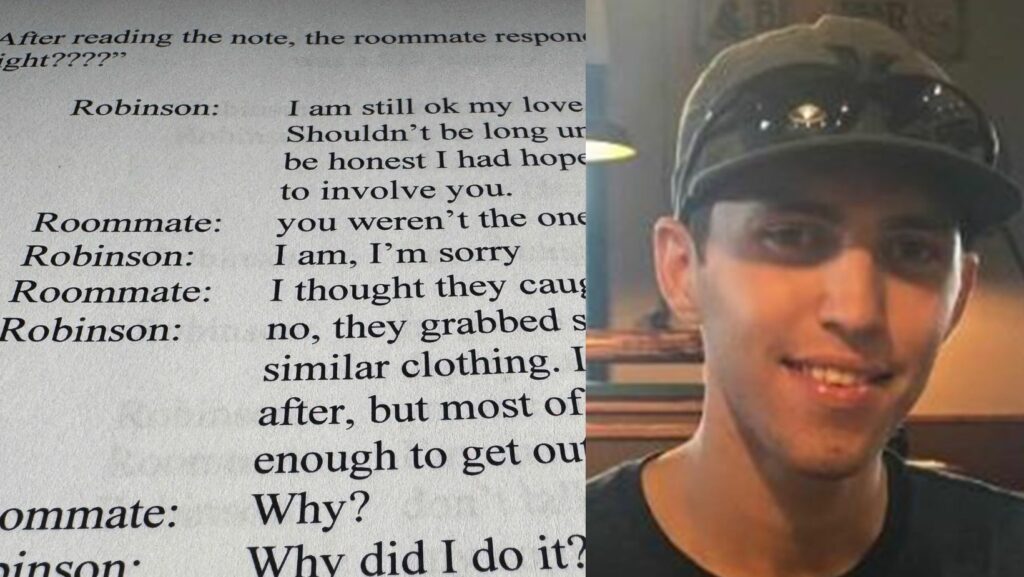 Was Charlie Kirk Shooter Tyler Robinson Texts To Roommate Real?