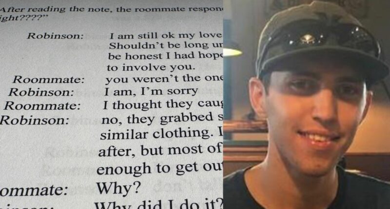 Was Charlie Kirk Shooter Tyler Robinson Texts To Roommate Real?