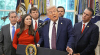 Watch: Trump responds after being asked about reports that he was dead