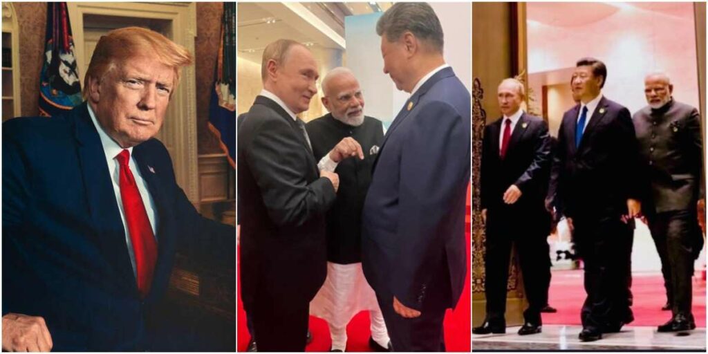 Trump laments losing Russia, India to China