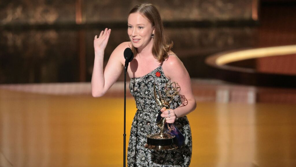 What Did Hannah Einbinder Do In Her Emmy Acceptance Speech?