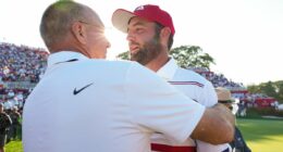 What Scheffler's dad told abusive Ryder Cup fan as tempers boiler over