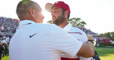 What Scheffler's dad told abusive Ryder Cup fan as tempers boiler over