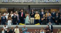 Who's who in Trump's US Open box?