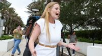 Would-be Trump assassin's daughter loses it outside court