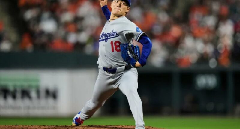 Yoshinobu Yamamoto's no-hit bid for Dodgers ends in heartbreak