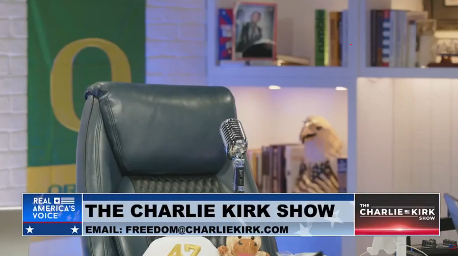 ‘The Charlie Kirk Show’ returns with empty chair after host’s killing