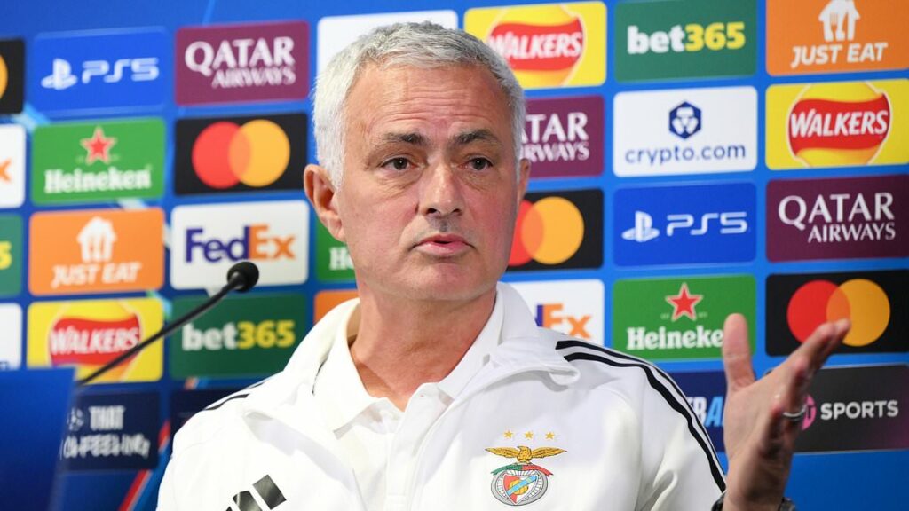 'I am NOT a blue anymore': Jose Mourinho fires brutally honest warning to Chelsea fans as new Benfica boss gears up for huge Champions League clash at Stamford Bridge