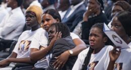 Family and friends have farewelled Chol Achiek at a memorial service in Melbourne's north-west.