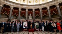 38 Democrats vote 'present' as House adopts resolution honoring Charlie Kirk