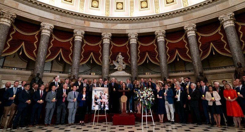 38 Democrats vote 'present' as House adopts resolution honoring Charlie Kirk