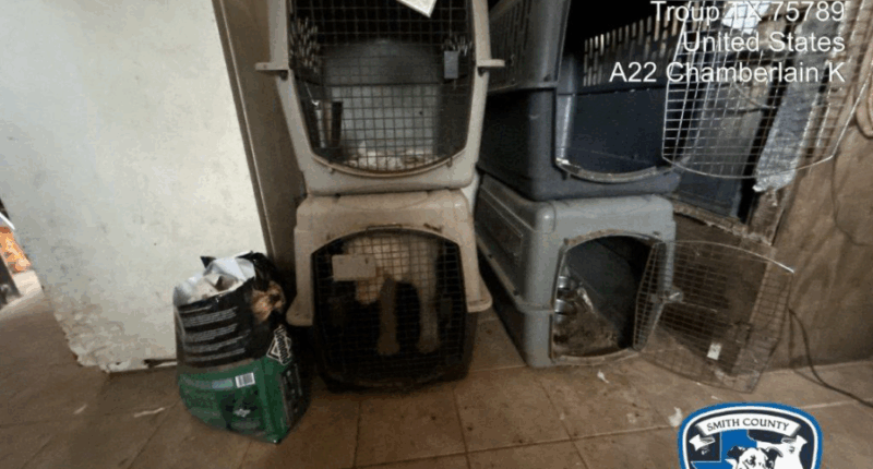 44 malnourished dogs seized from suspected puppy mill in East Texas