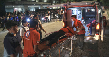 6.9 earthquake kills 20 people in a central Philippine region hit by deadly storm just days ago