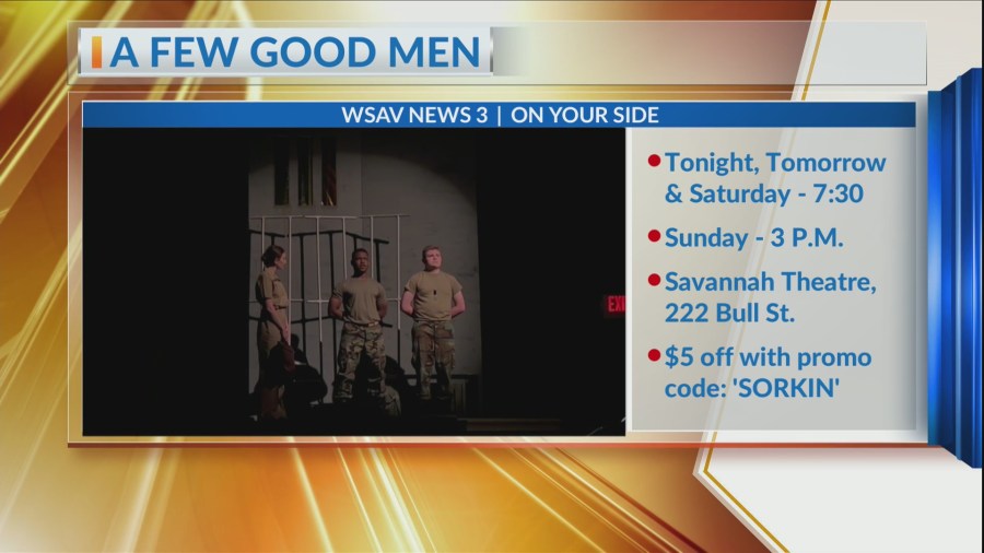 A Few Good Men – Live at The Historic Savannah Theater Sept. 6th-14th