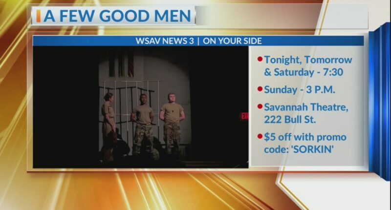 A Few Good Men – Live at The Historic Savannah Theater Sept. 6th-14th
