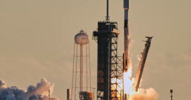 A trio of space weather satellites blast off together to study the sun’s violent side
